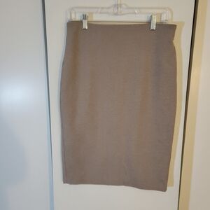 Philosphy Elegant Tan Pencil Skirt